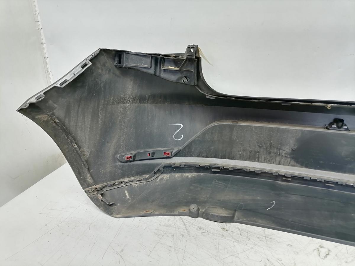Seat Ibiza 6J original Sto&szlig;stange Stossf&auml;nger hinten LS7K Graumetallic Flie&szlig;heck Facelift Bj.2015